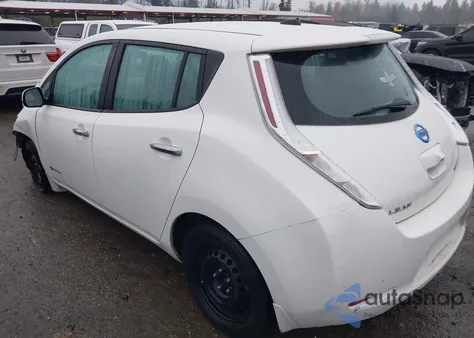 2015 Nissan Leaf S из США, поврежденный, VIN 1N4AZ0CP6FC305003